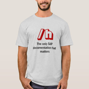 Camiseta /h, la única documentación de SAP que importa