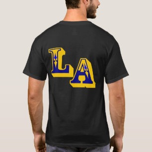 Camiseta ・° H^ Logotipo Guay LA Elegante Casual Casual Oscu