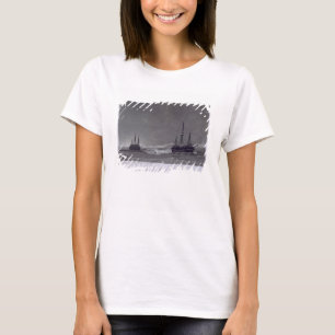Camiseta H.M. Barca a Hecla y Griper en el puerto de invier