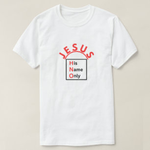 Camiseta H.N.O. - Sólo su nombre