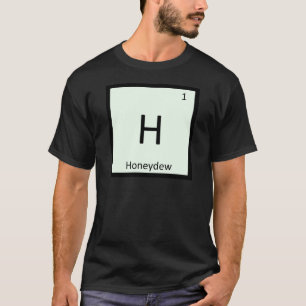 Camiseta H - Símbolo de la tabla periódica de química de me