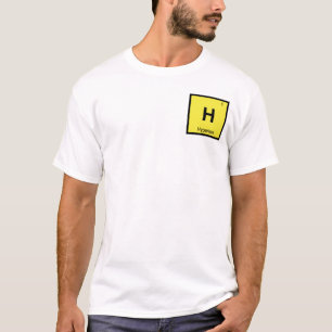 Camiseta H - Tabla periódica de química del Titán Hiperión 