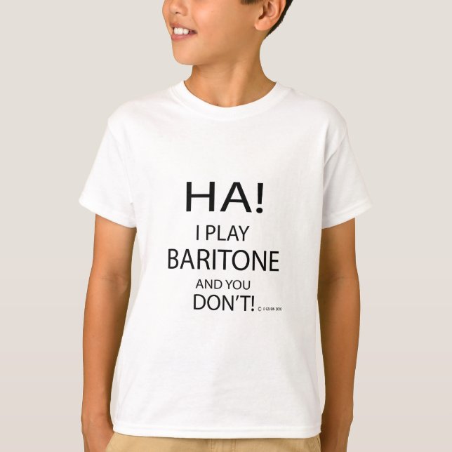 Camiseta Ha Baritone (Anverso)