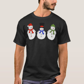 Camiseta Ha llegado el invierno de los hombres de nieve