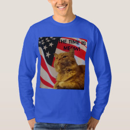 Camiseta Ha llegado el momento de calabazas para la bandera