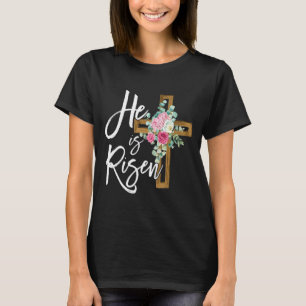 Camiseta ¿Ha Resucitado Jesús Cristiano Feliz