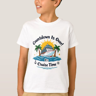 Camiseta Ha terminado la cuenta regresiva Es hora de cruzar