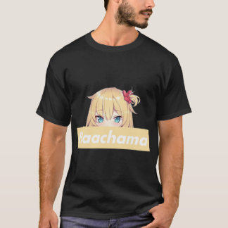 Camiseta Haachama Akai Haato Peeker. Hincha de Haaton chama