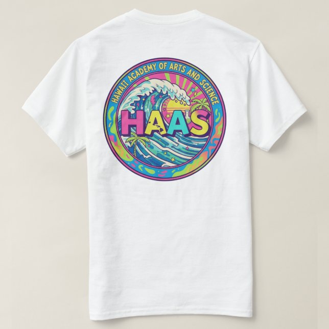 CAMISETA HAAS (Reverso del diseño)