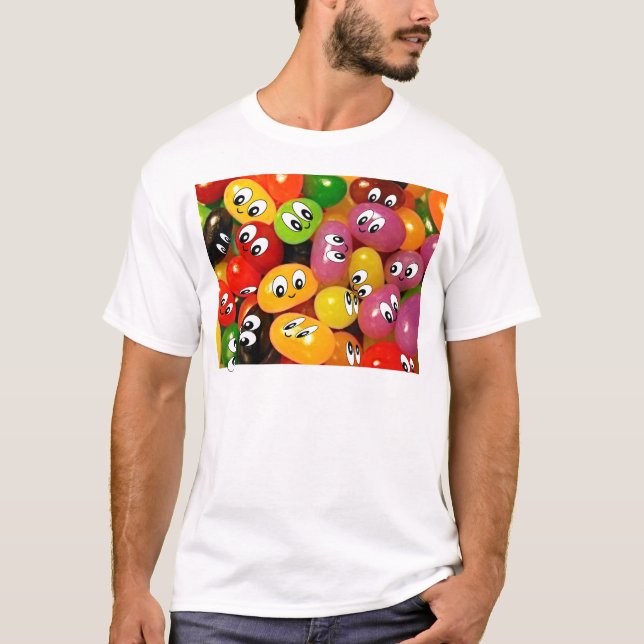 Camiseta Haba de jalea linda (Anverso)