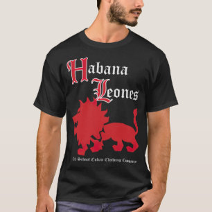 Camiseta Habana cubana de antaño: Cuba lisa béisbol de b