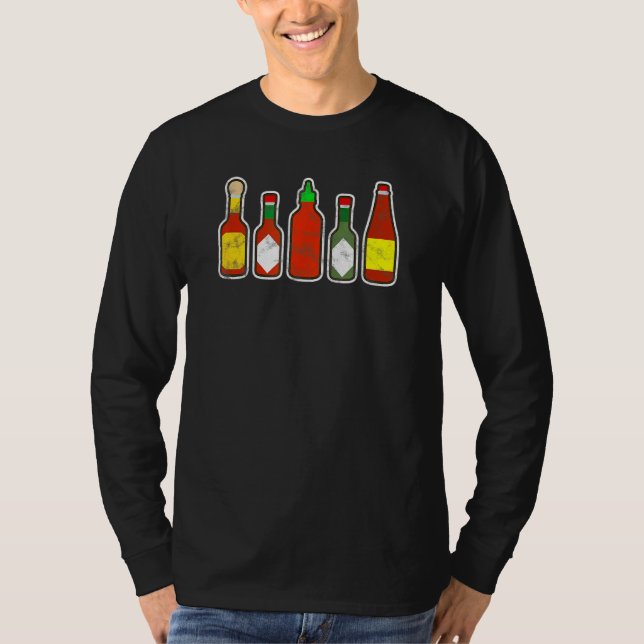 Camiseta Habanero Hot Sauce Foodie Spicy Hot Ghost Chili Pe (Anverso)
