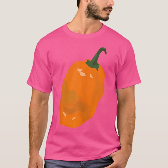 Camiseta Habanero Naranja Pepper (Anverso)