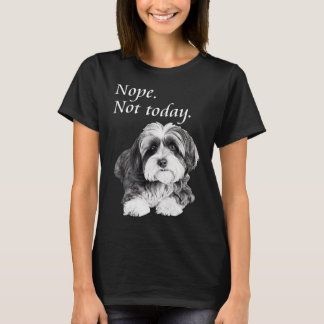 Camiseta Habaneses Adorables Hoy No Perro Perezoso