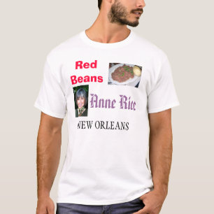 Camiseta Habas rojas/Anne Rice de New Orleans