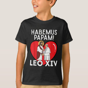 Camiseta Habemus Papam Nuevo Papa León Xiv 14