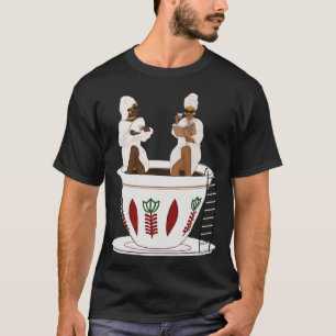 Camiseta Habesha Mujeres Café Jebena Caffeine Etiopía Ba