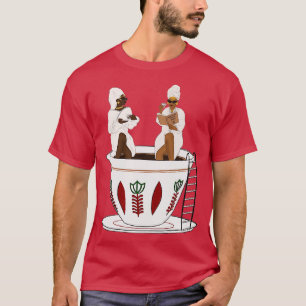Camiseta Habesha Mujeres Café Jebena Caffeine Etiopía Ba