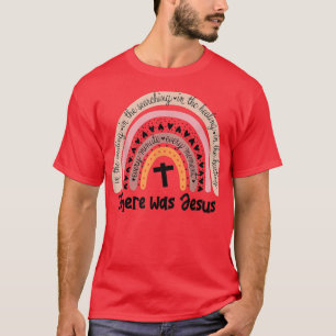 Camiseta Había Jesús Unise Cristiano Arcoiris Religioso
