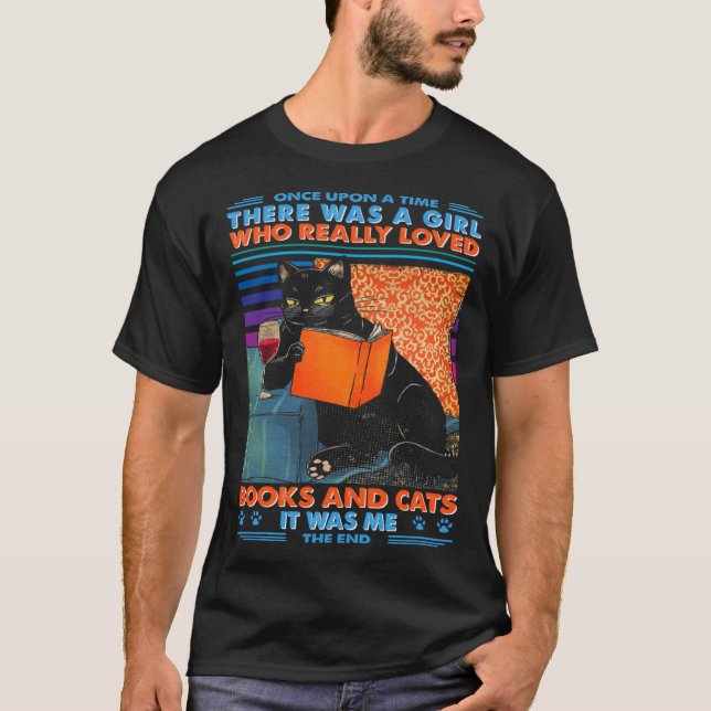 Camiseta Había Un Chica Que Realmente Amaba Los Libros Y Lo (Anverso)