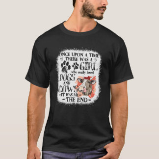 Camiseta Había Una Vez Un Chica Amaba A Los Perros Y A La C
