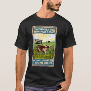Camiseta Había Una Vez Un Hombre De Vaca Raza Watusi