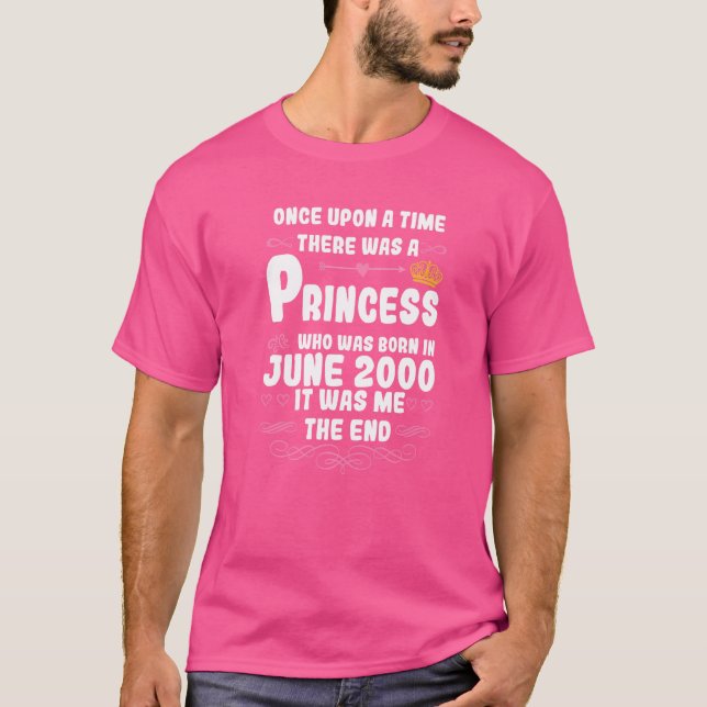 Camiseta Había una vez una princesa Bi de junio de 2000 (Anverso)
