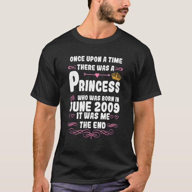 Camiseta Había Una Vez Una Princesa Bi Junio 2009 (Anverso)