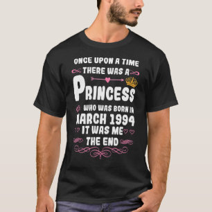 Camiseta Había una vez una princesa. Marzo de 1994