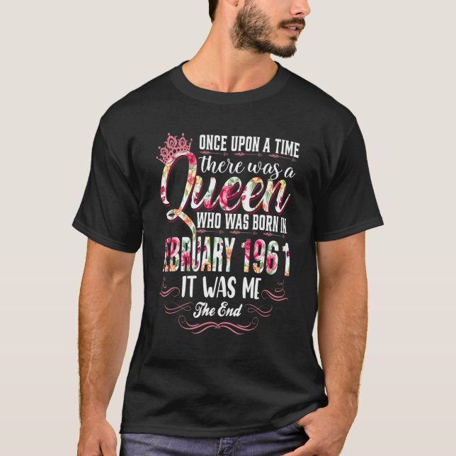 Camiseta Había Una Vez Una Reina Febrero De 1961 B (Anverso)