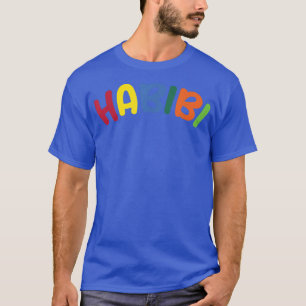 Camiseta HABIBI Árabe dice graciosa broma