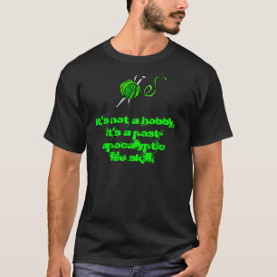 Camiseta Habilidades apocalípticas de la vida del poste
