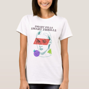 Camiseta Habilidades cognitivas de las píldoras inteligente