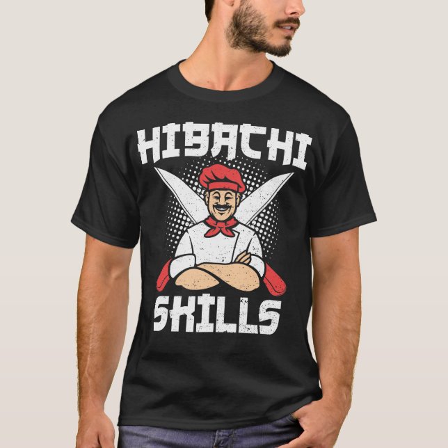 Camiseta Habilidades de Hibachi - Cocina (Anverso)