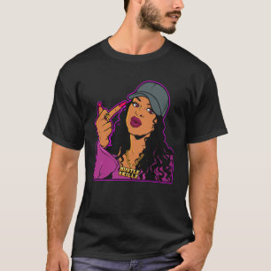 Camiseta Habilidades de Hustle Mujer Negra Dueña de Pequeña