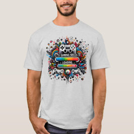 Camiseta Habilidades de juego al 100% Explosión de arcoíris