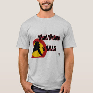 Camiseta Habilidades enojadas del tumulto