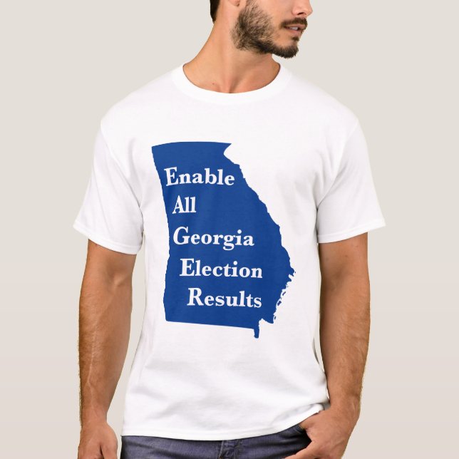 Camiseta Habilitar todos los resultados de las elecciones d (Anverso)