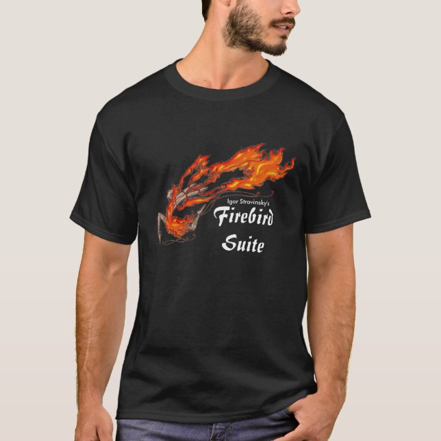 Camiseta Habitación de Firebird de Igor Stravinsky (Anverso)