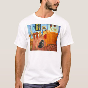 Camiseta Habitación - gato persa calico