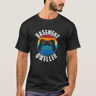 Camiseta Habitante del sótano | Graciosos regalos de gamer