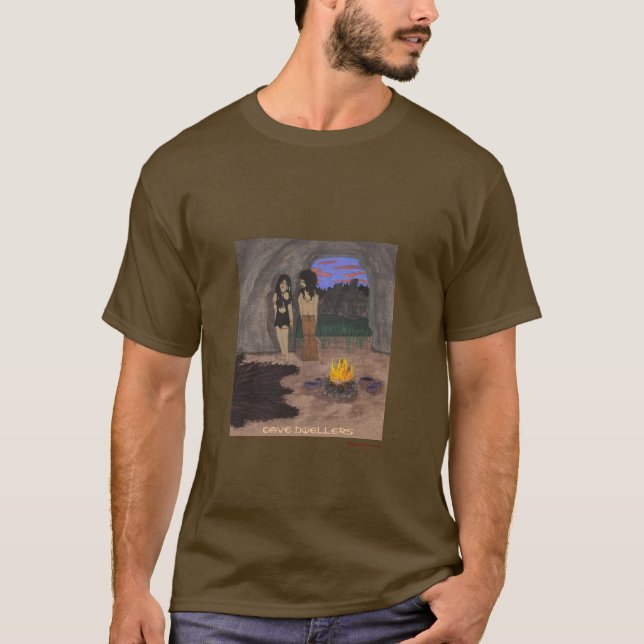 Camiseta Habitantes de cueva (Anverso)