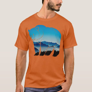 Camiseta Habitantes forestales Bosques de especies forestal