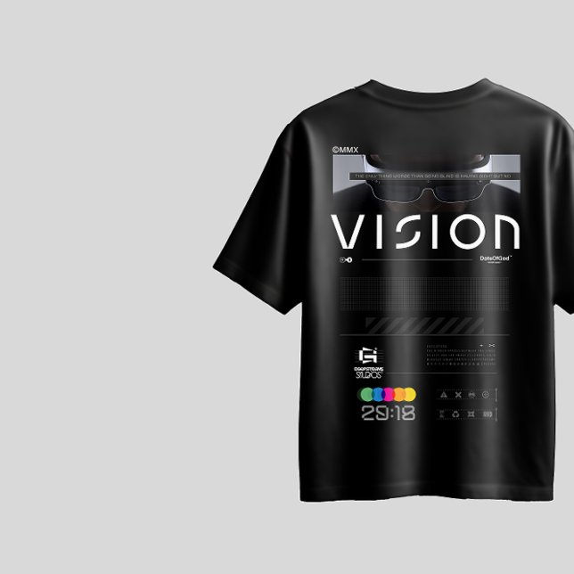 CAMISETA HABITAT (The perspective of life is a matter having vision.)