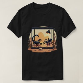 Camiseta Hábitat de terrario de escorpión