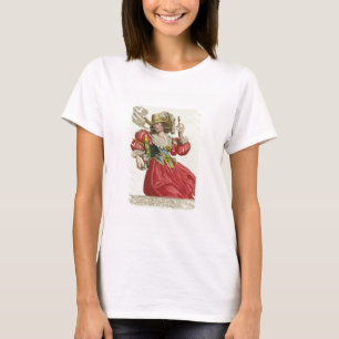 Camiseta Hábito de una mujer rica de unos 1630 (engra de co