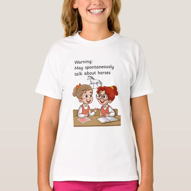 Camiseta Habla caballo habla (Anverso)