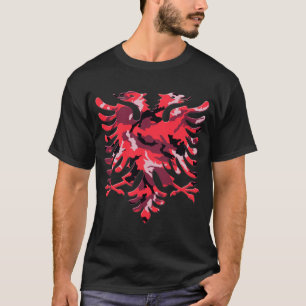 Camiseta Habla Camo Albanian Eagle 3D