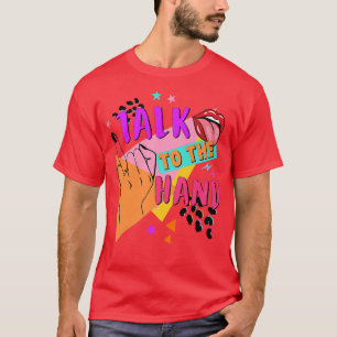 Camiseta Habla Con La Mano Novia Divertida Fiesta De Desped