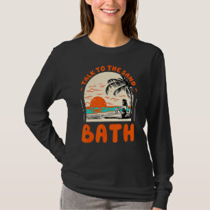Camiseta Habla Con La Playa De Arena Bath De Maine Ocean Su